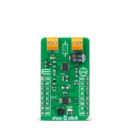 Produktfoto 1 von Brand-Rex TPS25940 Entwicklungsboard, EFuse 4 Click