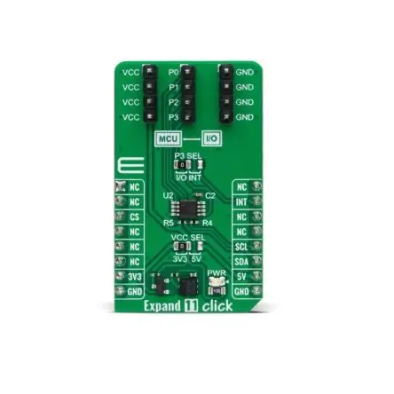 Produktfoto 1 von Brand-Rex Expand 11 Click I2C, Platine Entwicklungstool Microcontroller Mikroe-5532