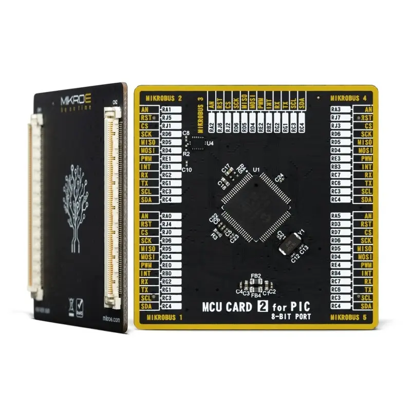 Produktfoto 1 von Brand-Rex MCU-Karte 2 für PIC PIC18F86J15 MCU, Entwicklungsboard Entwicklungstool Microcontroller PIC 8. Generation