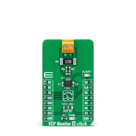 Produktfoto 1 von Brand-Rex INA239 Entwicklungsboard, VCP Monitor 4 Click