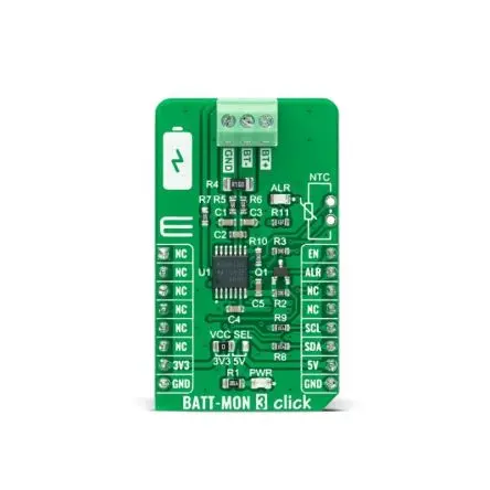 Produktfoto 1 von Brand-Rex BQ35100 Entwicklungsboard, BATT-MON 3 Click Batterieüberwachung