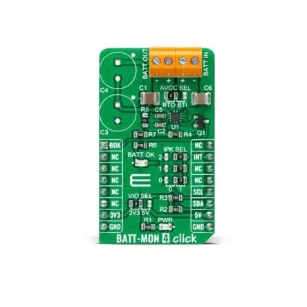 Produktfoto 1 von Brand-Rex LTC3337 Entwicklungsboard, BATT-MON 4 Click Batterieüberwachung