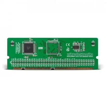 Produktfoto 1 von Brand-Rex BIGAVR6-MCU-Karte mit ATMEGA128 MCU, MCU-Karte Entwicklungstool Microcontroller 8-Bit-AVR AVR Mikroe-457