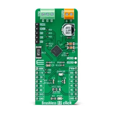 Produktfoto 1 von Brand-Rex L6229Q Entwicklungsboard, Brushless 17 Click PWM-Stromregler
