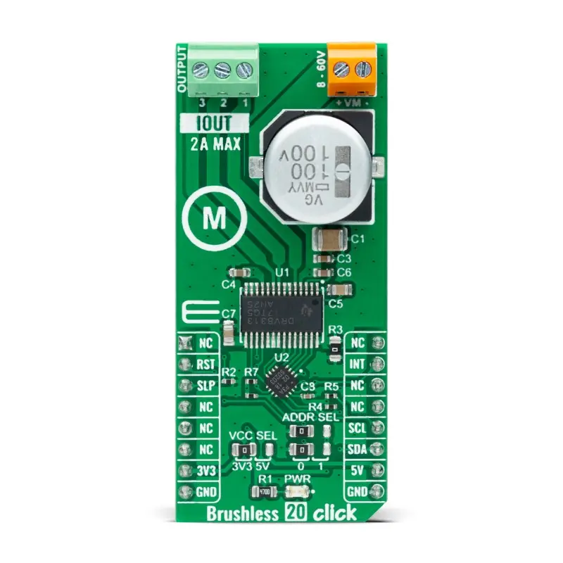 Produktfoto 1 von Brand-Rex DRV8313 Evaluierungsplatine, Brushless 20 Click