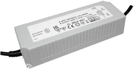 Produktfoto 1 von RS PRO LED-Treiber, 150 W 180V ac, 277 V ac 6A, Ausgang 24V