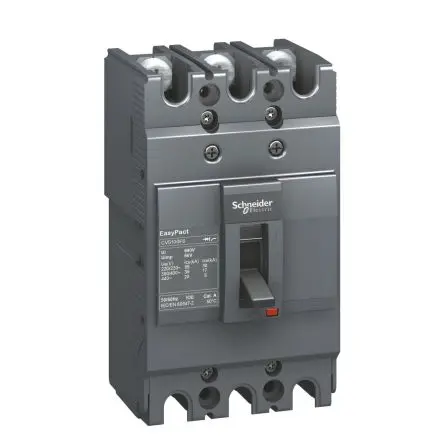 Produktfoto 1 von Schneider Electric Easypact EasyPact Elektronischer Schutzschalter 440V, 100A Feststehend 20 kA
