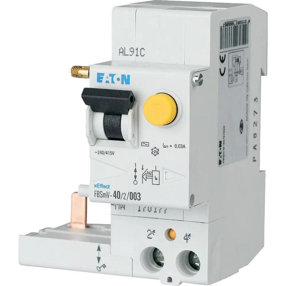 Produktfoto 1 von Eaton xEffect - FBSmV RCCB, 2-polig, 63A, 300mA xEffect 240/415V ac