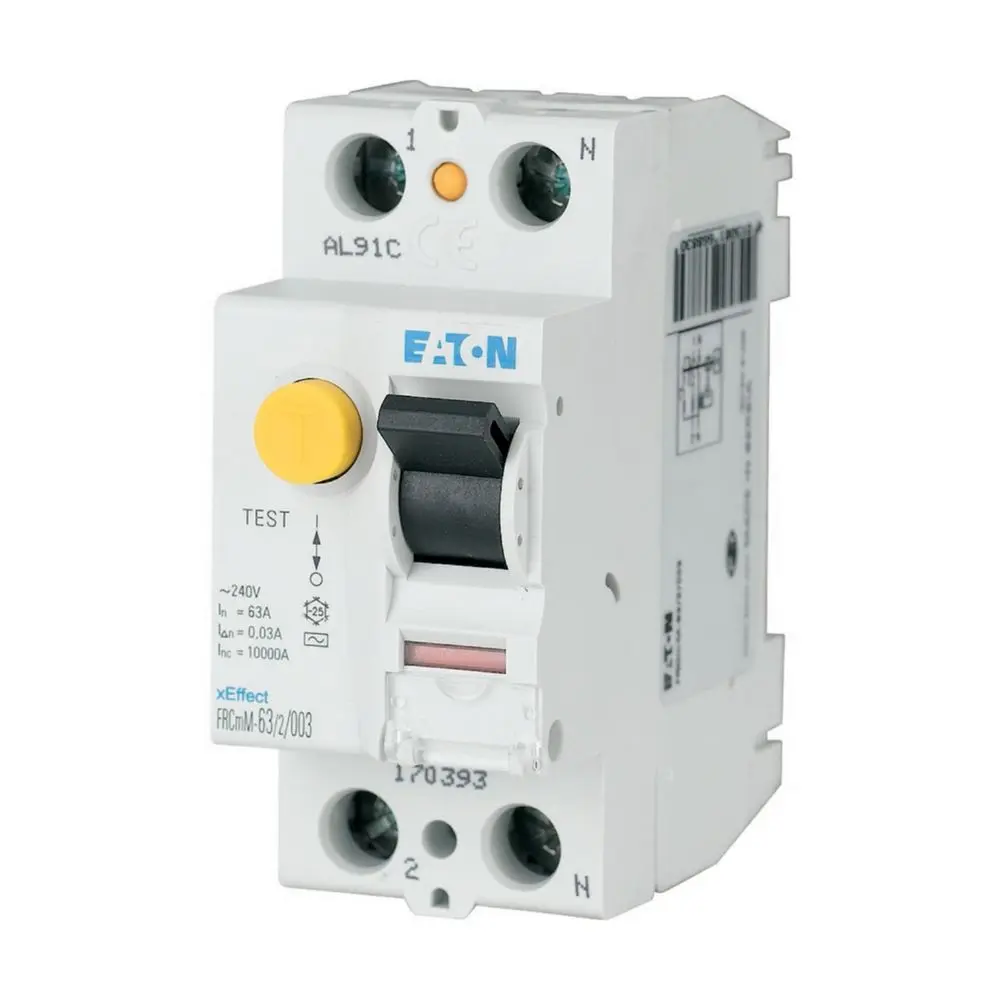 Produktfoto 1 von Eaton xEffect - FRCmM RCCB, 2-polig, 25A, 30mA Typ A xEffekt 110V