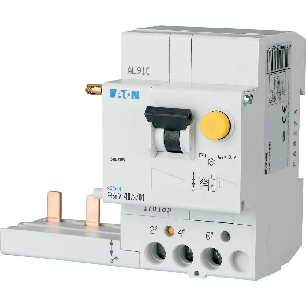 Produktfoto 1 von Eaton xEffect - FBSmV RCCB, 3-polig, 40A, 30mA Typ A xEffect 240/415V ac