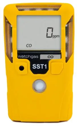 Watchgas SST1-M Einzelgasdetektor für Kohlenmonoxid LCD-Hintergrundbeleuchtung 10s, Tragbare Gasdetektoren, Yes,
