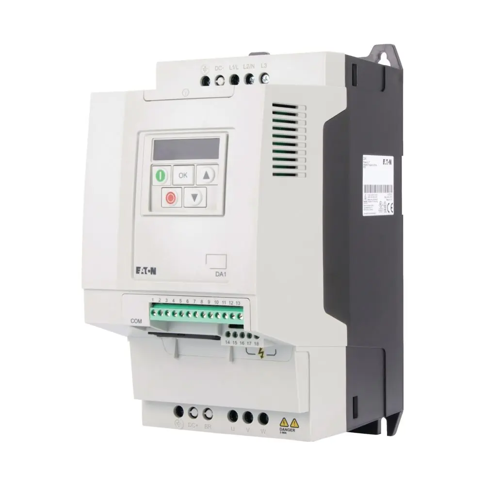 Produktfoto 1 von Eaton DA1 3-Phasen Antrieb mit regelbarer Drehzahl 7.5 kW 600 V 12 A 500Hz