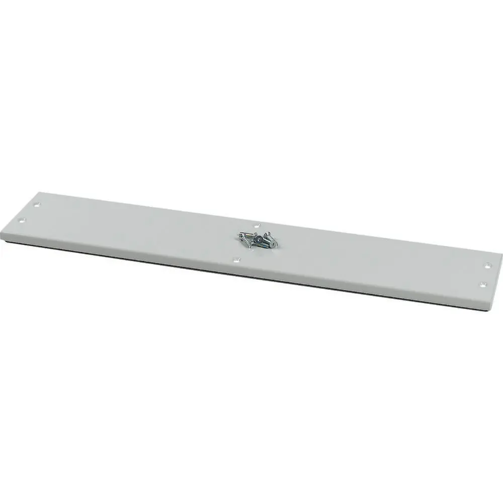 Produktfoto 1 von Eaton Eaton xEnergy Gehäuseplatte Typ Blind B. 132 mm H. 18 mm 682 mm L. 682 mm Stahl Grau für 800 X 425 mm Gehäuse
