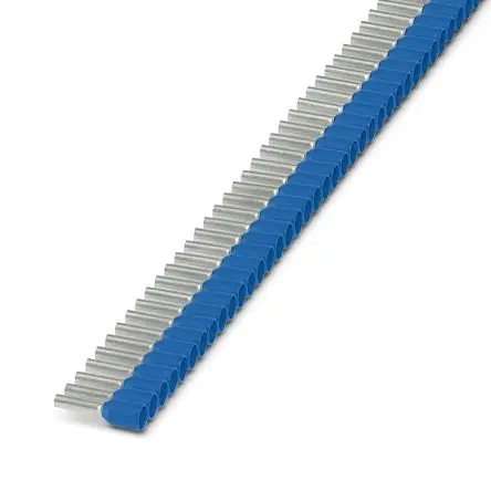 Produktfoto 1 von Phoenix Contact AI Aderendhülse, Stift ø 2.3 mm, Blau, Kupfer, 14 mm, 14mm, Isoliert, 14 AWG max.