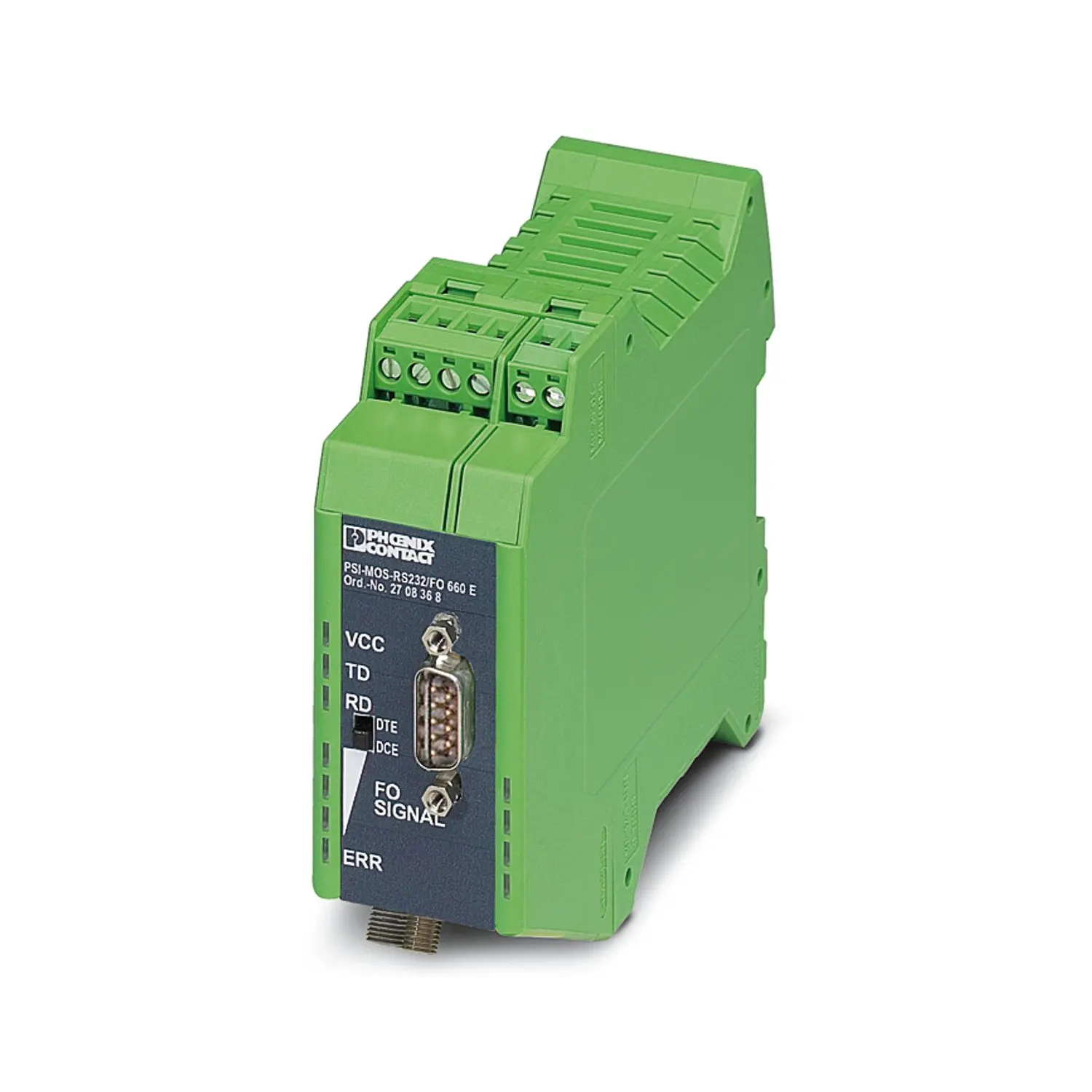 Produktfoto 1 von Phoenix Contact Serie PSI LWL-Konverter 24 V dc DIN-Hutschiene, ATEX