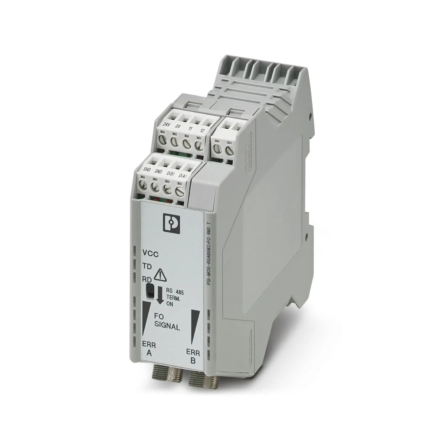 Produktfoto 1 von Phoenix Contact Serie PSI LWL-Konverter 18/30 V dc DIN-Hutschiene, ATEX