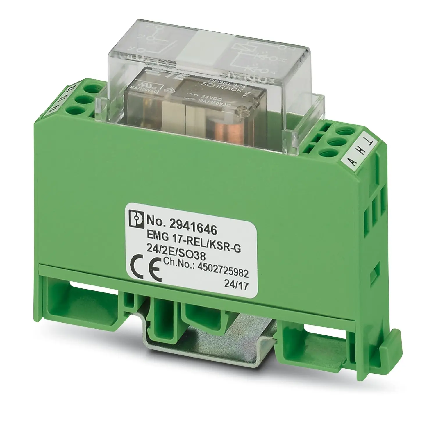 Produktfoto 1 von Phoenix Contact EMG DIN-Schienen Halbleiterrelais / 10 A