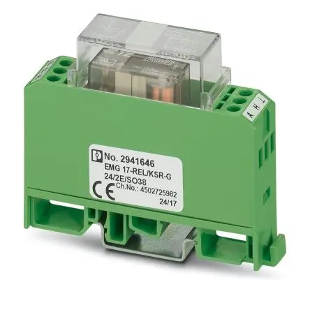 Produktfoto 1 von Phoenix Contact EMG DIN-Hutschiene Halbleiterausgang, 1 Schließer 250 V ac/dc 26.4V / 10 A
