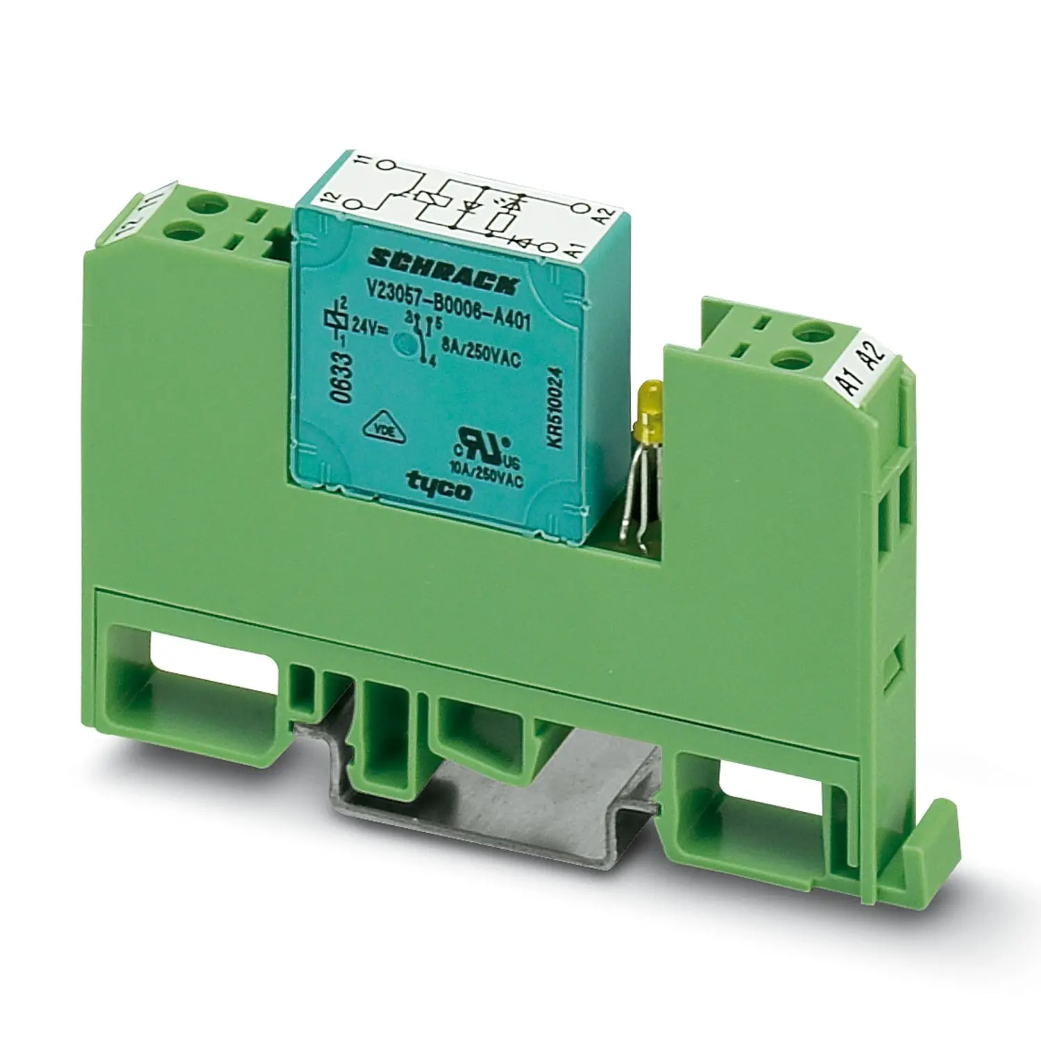 Produktfoto 1 von Phoenix Contact EMG 10-REL/KSR-G 24/2-LC Relaismodul 24V, Öffner DIN-Schienen