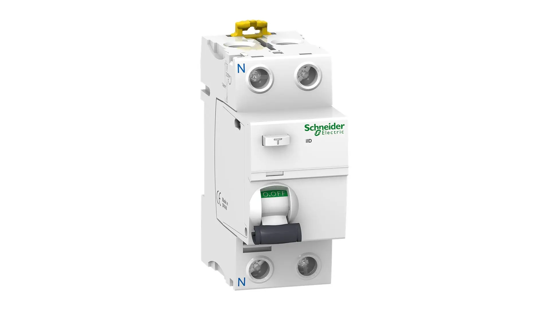 Produktfoto 1 von Schneider Electric Acti9 iID RCCB, 2-polig, 80A, 100mA Typ AC Acti9 220 → 240V ac