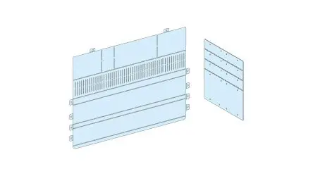 Produktfoto 1 von Schneider Electric Frontanschlussabdeckung, für PrismaSeT P Rahmen LVS 825 mm 619mm