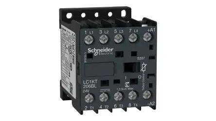 Produktfoto 1 von Schneider Electric TeSys K Schütz 24V dc-Spule, 4-polig, 690V ac / 20 A 24V dc 1.8 W 4 Schließer AC,