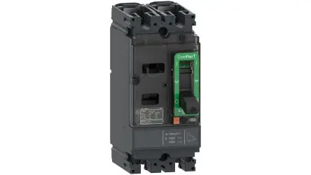 Produktfoto 1 von Schneider Electric ComPacT NSX ComPact New Generation Elektronischer Schutzschalter 500V, 16A Feststehend 25 kA, TMD L.