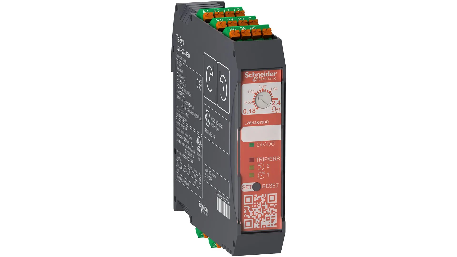 Produktfoto 1 von Schneider Electric TeSys TeSyS H Motorstarter 3 kW, 500 V ac / 9 A