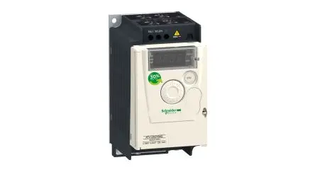 Produktfoto 1 von Schneider Electric Altivar 12 1-Phasen Antrieb mit regelbarer Drehzahl 0.37 kW 240V 2.4 A 400Hz
