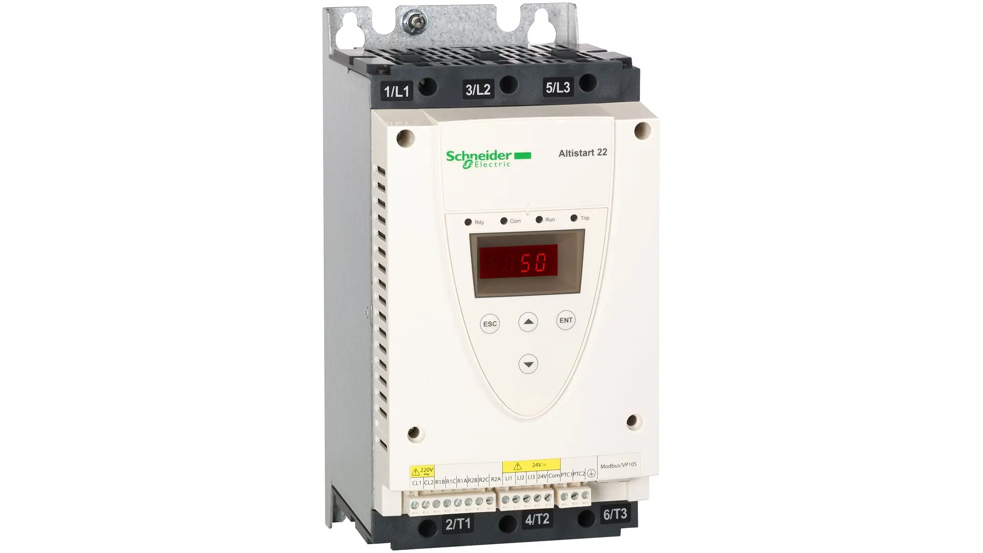 Produktfoto 1 von Schneider Electric Altistart 22 Altistart Sanftstarter 3-phasig 7,5 PS, 208 → 600 V / 32 A