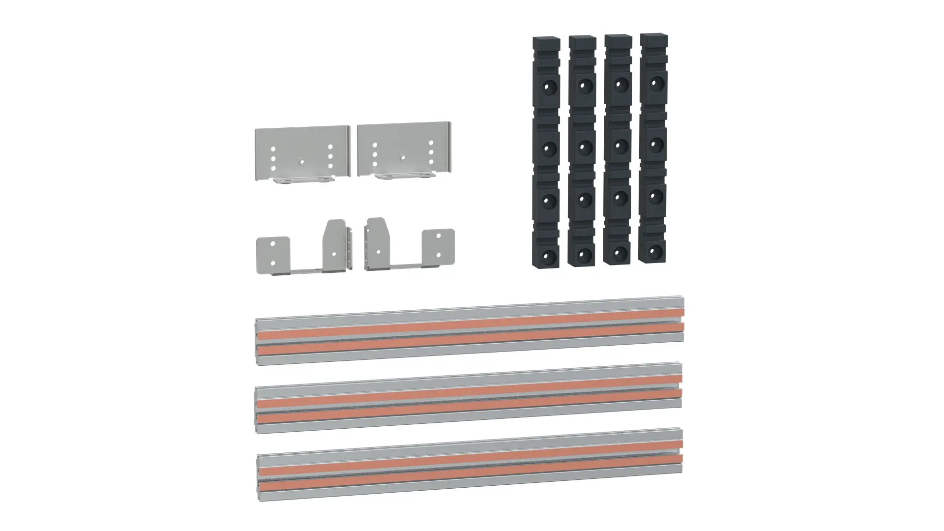 Produktfoto 1 von Schneider Electric, PrismaSeT P Reihe Stromschiene, 4 -phasig 2500 A, PrismaSeT Reihe