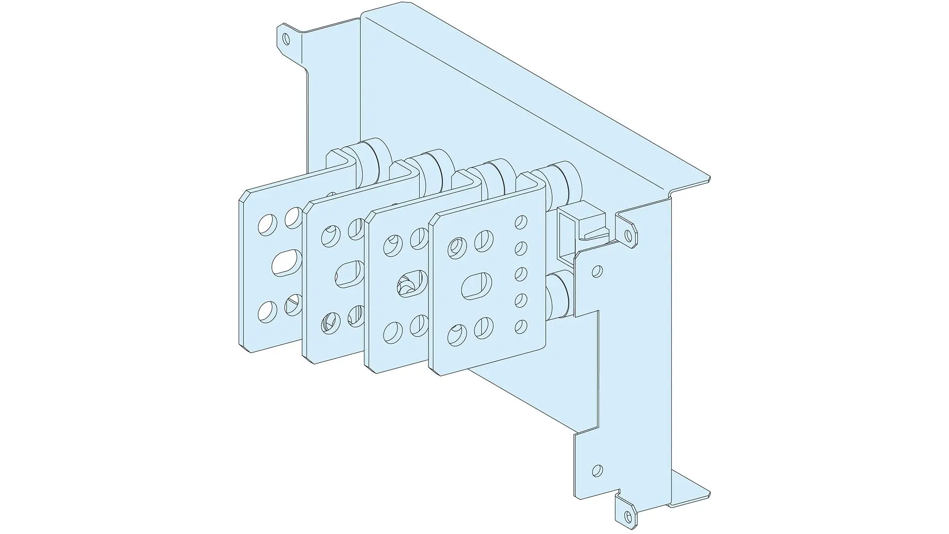 Produktfoto 1 von Schneider Electric, PrismaSeT P Reihe Stromschiene 250 A, PrismaSeT Reihe