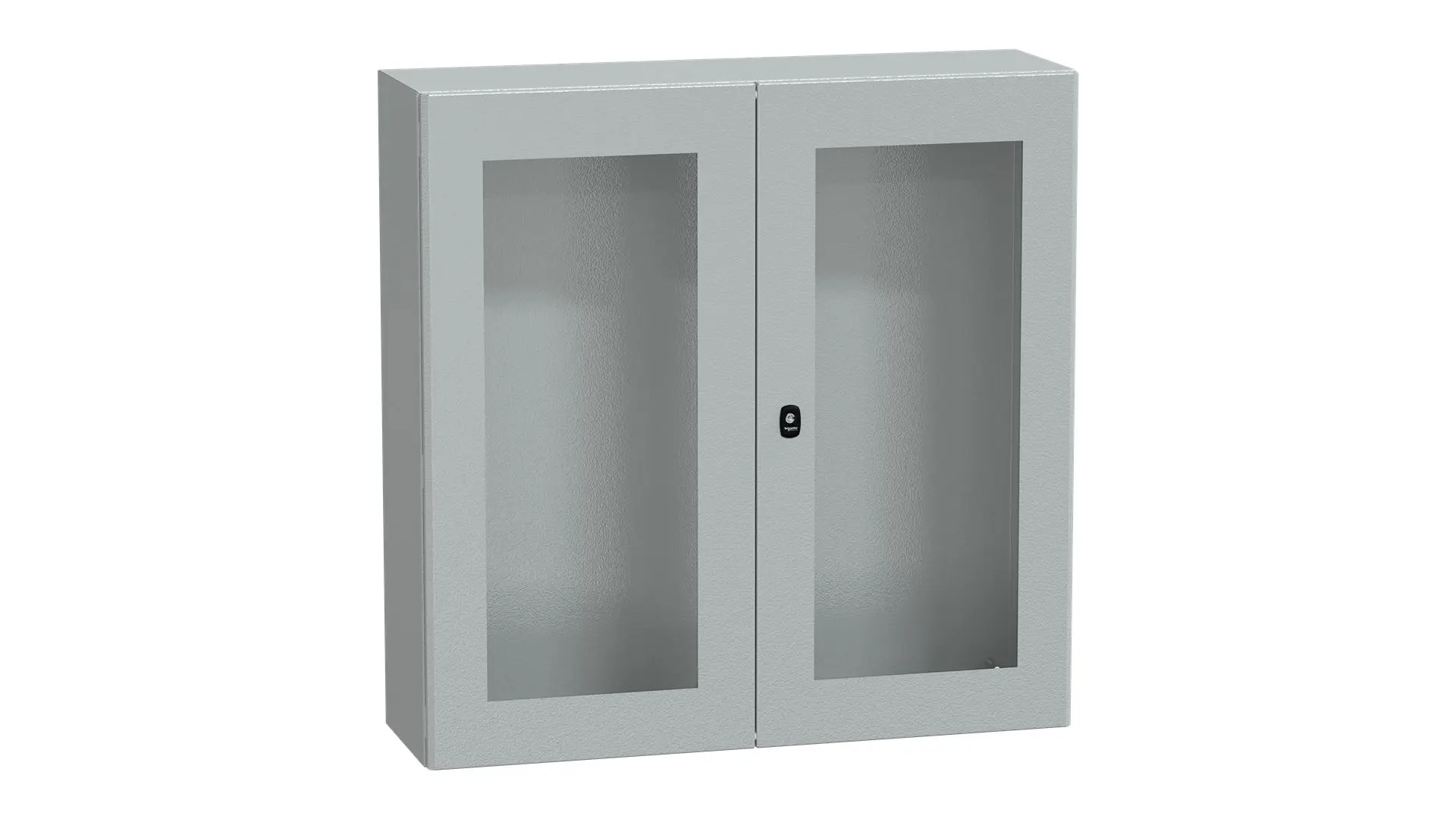 Produktfoto 1 von Schneider Electric Spacial; Gehäuse; Stahl; Grau; IK10 IP55 Breite 1000 mm Höhe 1000 mm Länge 300 mm