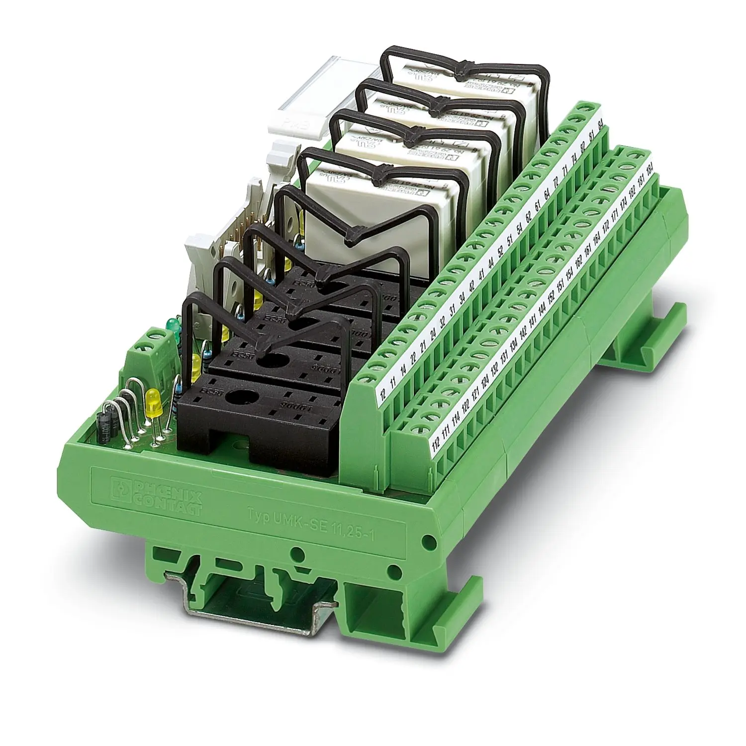 Produktfoto 1 von Phoenix Contact UMK-8 RELS/KSR-G24/21-21/PLC Schnittstellenmodul D-SUB, Buchse, 16-polig, 24 V, DIN-Hutschiene 50mA
