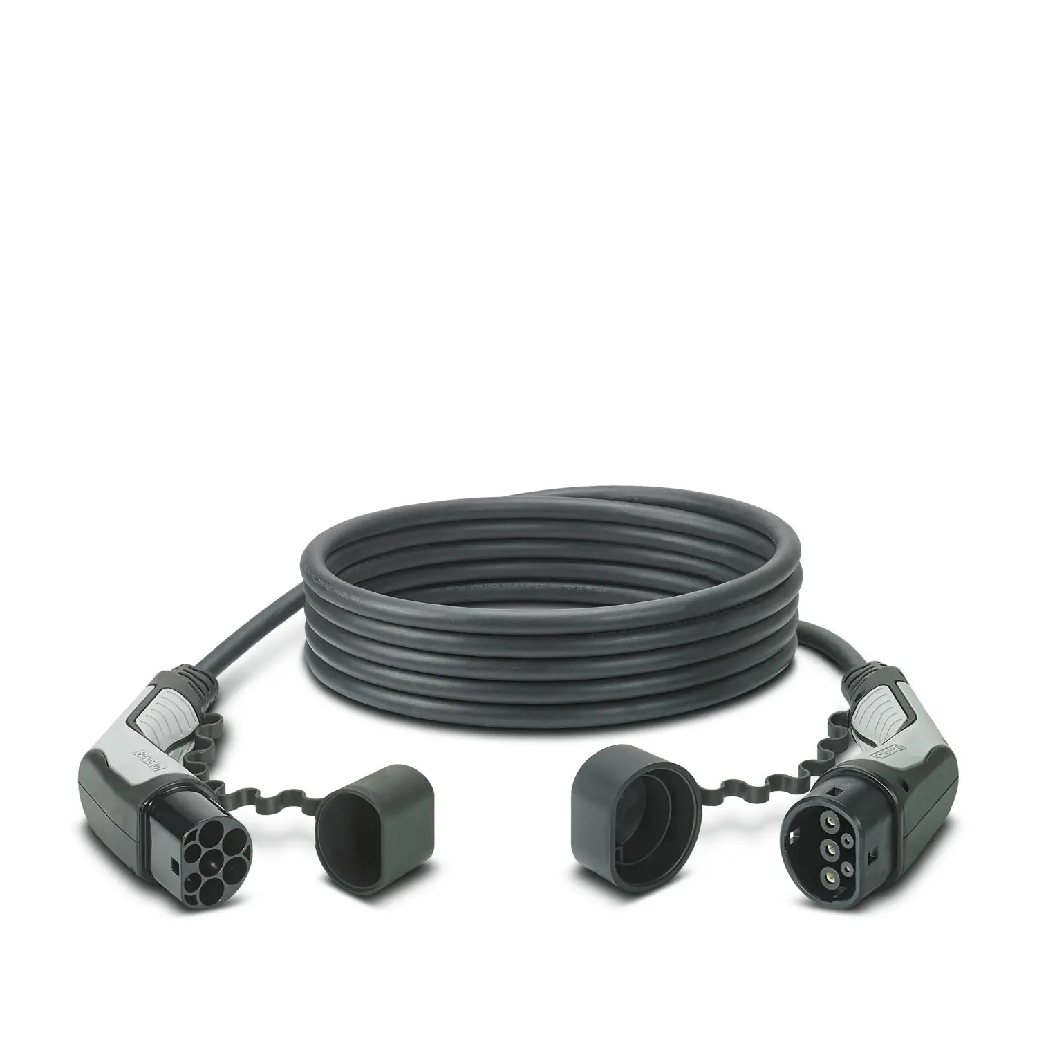 Produktfoto 1 von Phoenix Contact EV-Ladekabel 8 kW, 1, 32 A Nennstrom, 5 m, Abgeschlossen, 250 V Bewehrt, IP44, IP54