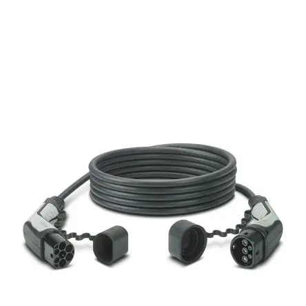 Produktfoto 1 von Phoenix Contact EV-Ladekabel 8 kW, 1-phasig, 32A Nennstrom, 5 m, Abgeschlossen, 250V Bewehrt, IP44, IP54