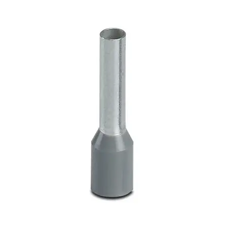 Produktfoto 1 von Phoenix Contact AI Aderendhülse, Stift ø 2.8 mm, Grau, Kupfer, 19 mm, 19mm, Isoliert, 12 AWG max.