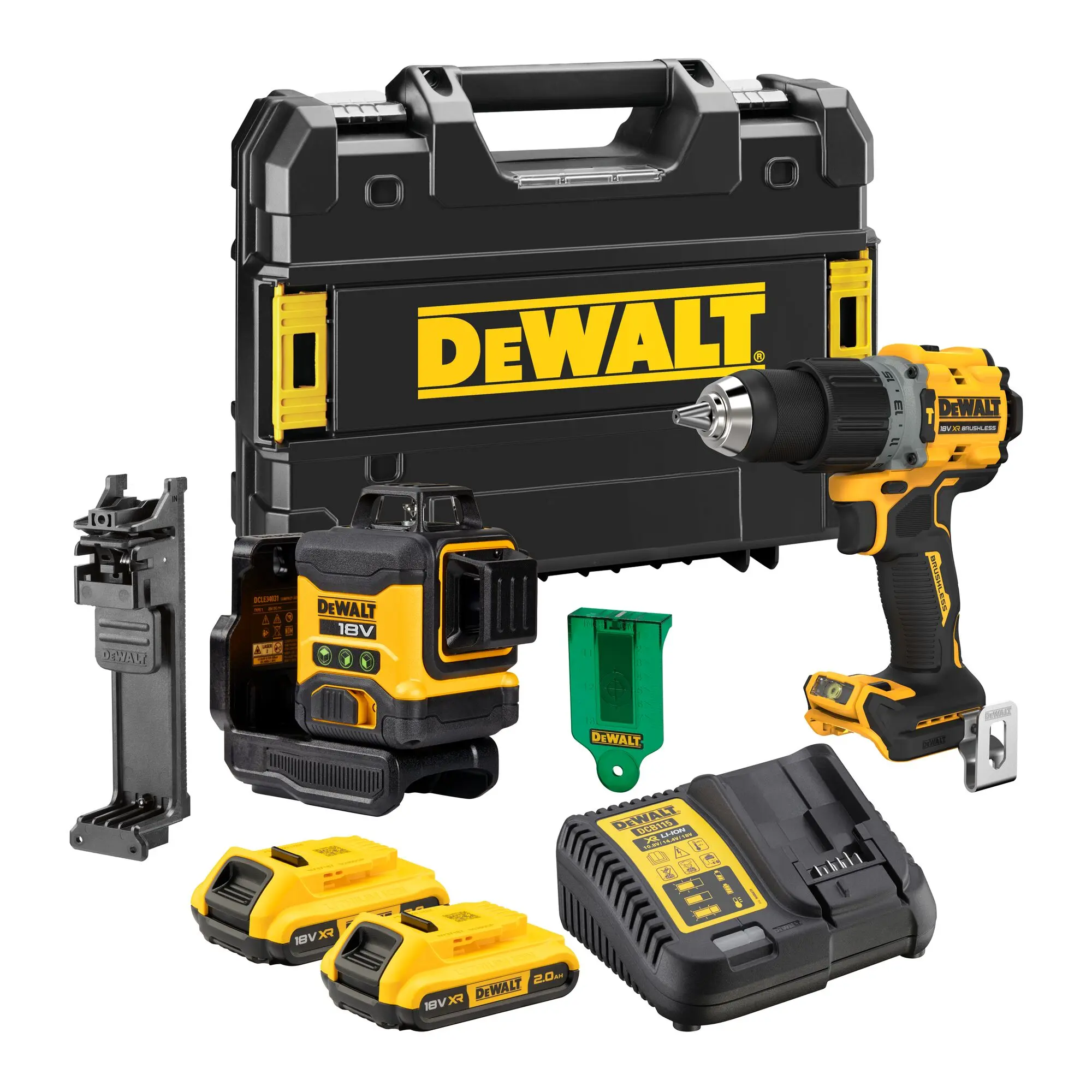Produktfoto 1 von DeWALT DCK2095D Bohrhammer 18V Bürstenlos