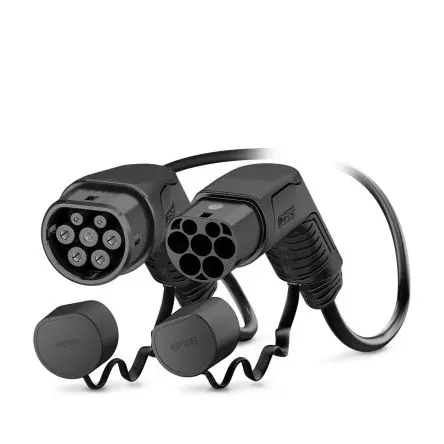 Produktfoto 1 von Phoenix Contact EV-Ladekabel 26.6 kW, 3-phasig, 32A Nennstrom, 5 m, Abgeschlossen, 250V Bewehrt, IP44, IP54