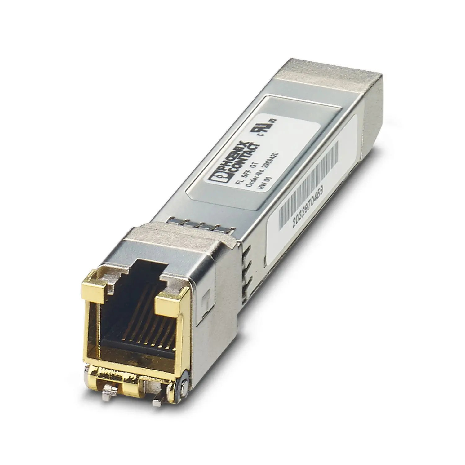 Produktfoto 1 von Phoenix Contact FL SFP Schnittstellenmodul GT, Buchse, 1-polig, 3.3 V 375mA