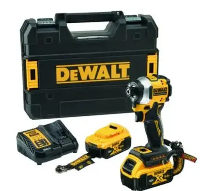 Produktfoto 1 von DeWALT 1/4 in Schnurlos Schlagschrauber 18V 5 Ah 3800bpm