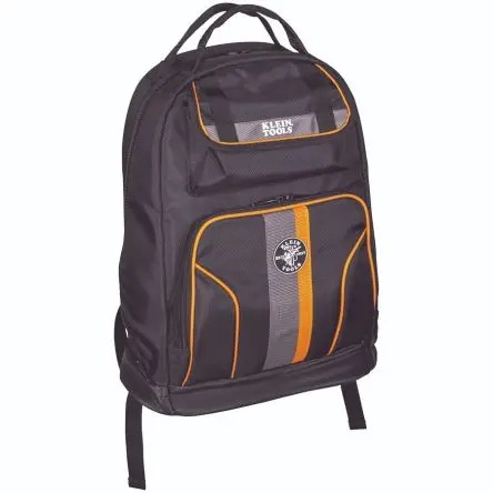 Produktfoto 1 von Klein Tools Ballistisches Gewebe mit 1680d Rucksack mit Reißverschluss, 368mm x 187 mm x 445 mm Schultergurt