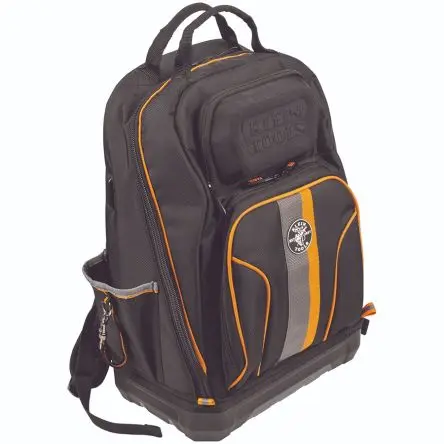Produktfoto 1 von Klein Tools Ballistisches Gewebe mit 1680d Rucksack mit Reißverschluss, 279mm x 375 mm x 508 mm Schultergurt