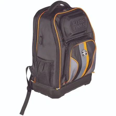 Produktfoto 1 von Klein Tools Ballistisches Gewebe mit 1680d Rucksack mit Reißverschluss, 279mm x 375 mm x 508 mm Schultergurt