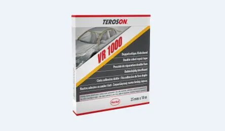 Produktfoto 1 von Teroson TEROSON VR 1000 Double-Sided Adhesive Tape Polyethylenschaum Schaumstoff Klebeband doppelseitig, Schwarz, 25mm x