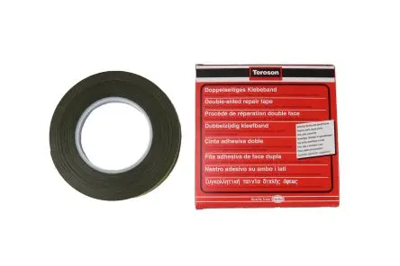 Produktfoto 1 von Teroson TEROSON VR 1000 Polyethylenschaum Schaumstoff Klebeband doppelseitig, Schwarz, Stärke 12 mm, 12.0mm x 10 m