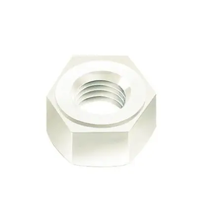 Produktfoto 1 von Essentra Sechskantmuttern Polyamid-Sechskantmutter Nylon M3 x 0.5 DIN 934, NF E 2403, ISO 4032, DIN 555, RoHS