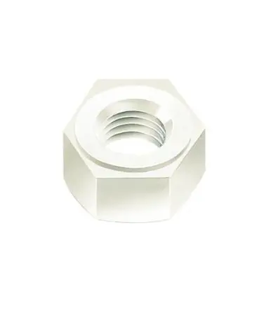Produktfoto 1 von Essentra Sechskantmuttern Polyamid-Sechskantmutter Nylon M5 x 0.8 NF E 2403, ISO 4032, DIN 555 and DIN 934
