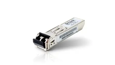 Produktfoto 1 von D-Link SFP-Transceiver, LC, Voll-Duplex, Multimodus 1.25 Gbit/s 550 m, 1250Mbit/s