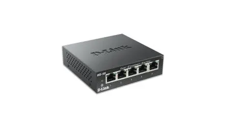 Produktfoto 1 von D-Link 5-Port Fast Ethernet Switch Ethernet-Switch 5-Port Unmanaged 100Mbit/s